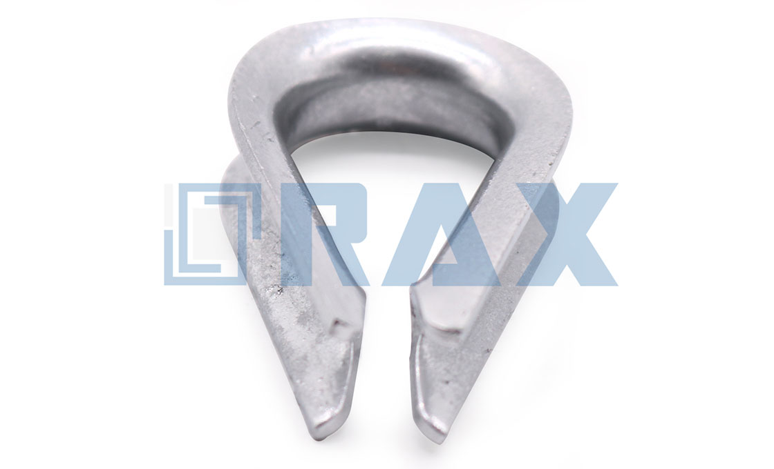 Guy Thimble, Galvanized Thimble Eye for Steel Wire - Rax Industry