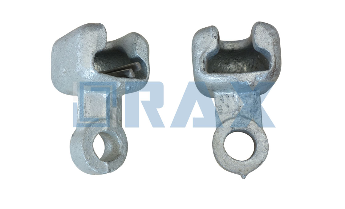 Molded socket clevis