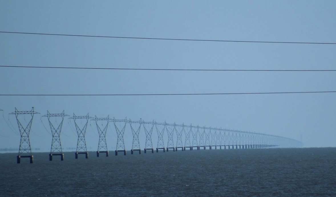 Ligne de transport électrique en mer