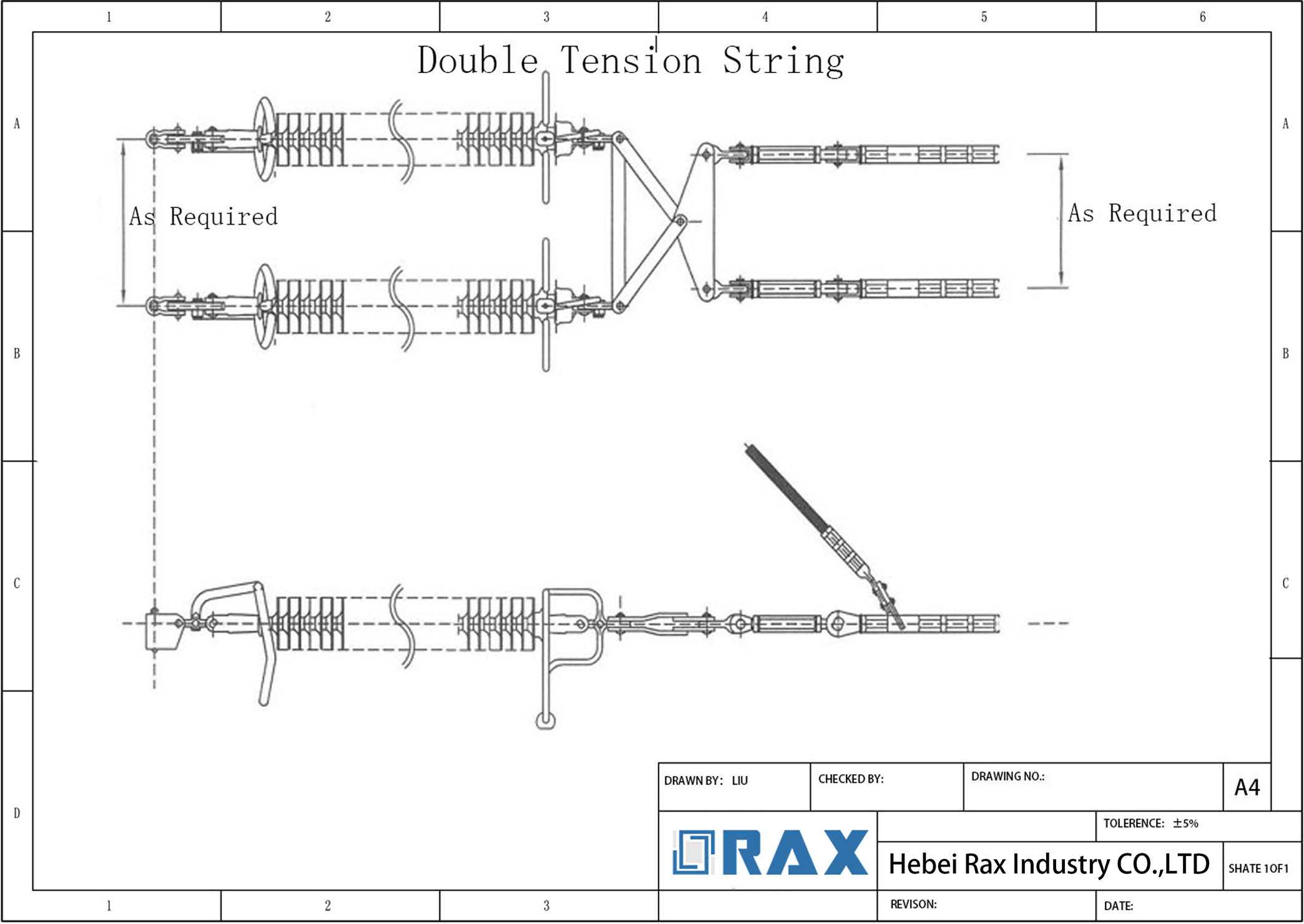 Double Tension String Drawing