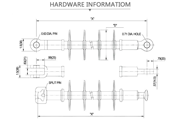 design of insulator string