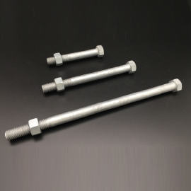 Boulon à tête hexagonale et écrou