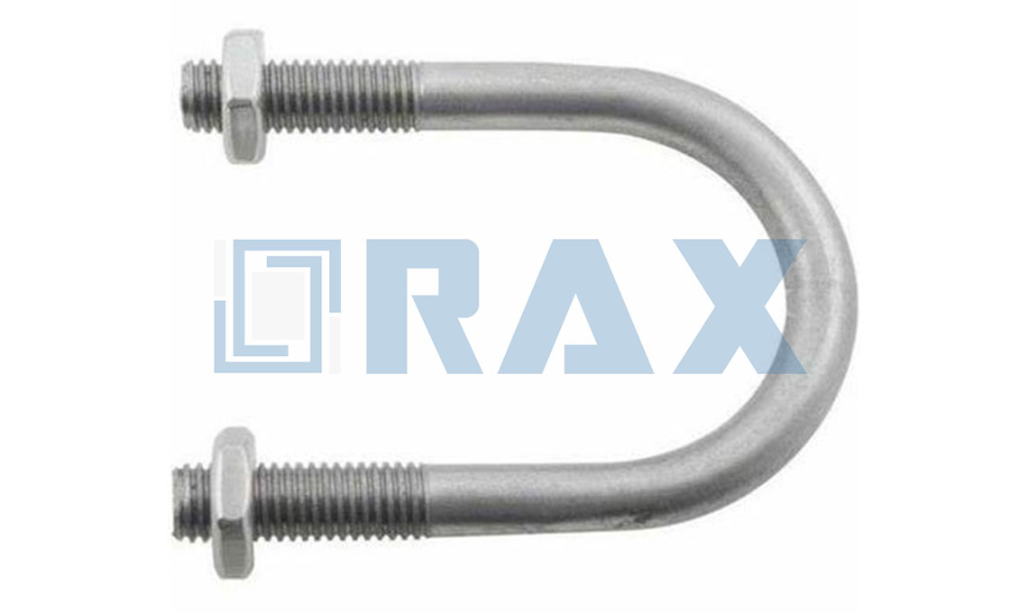 U Bolts, Galvanized Square U Bolt Clamp Supplier & Manufacturer - Rax  Industry