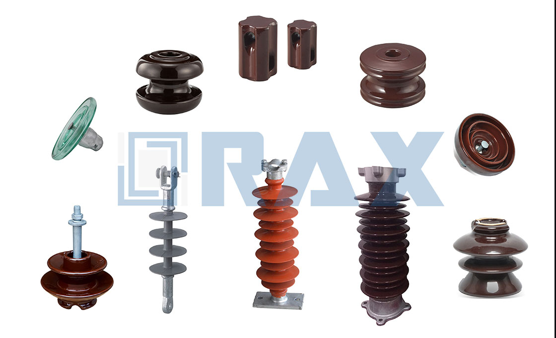 types of overhead line insulators