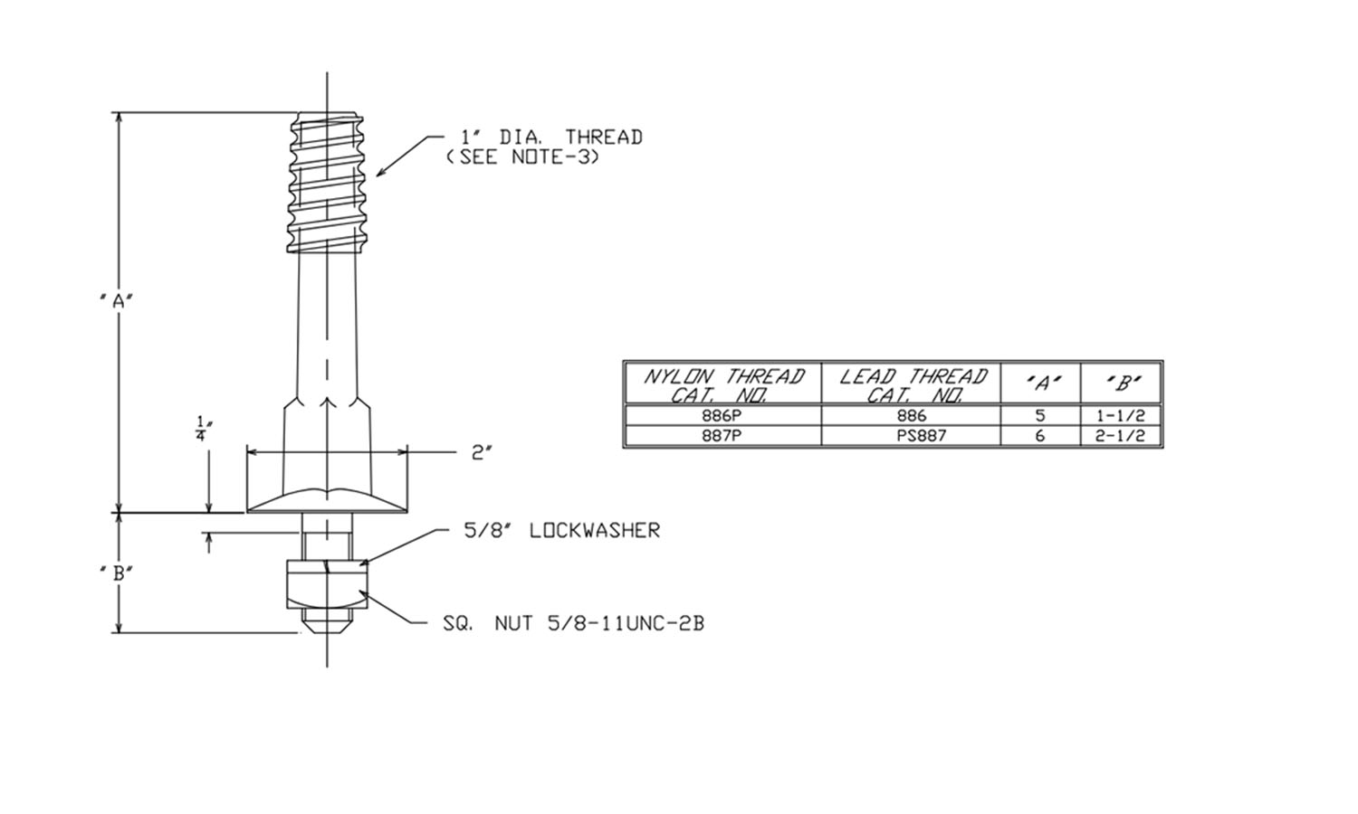 Insulator Pin drawing