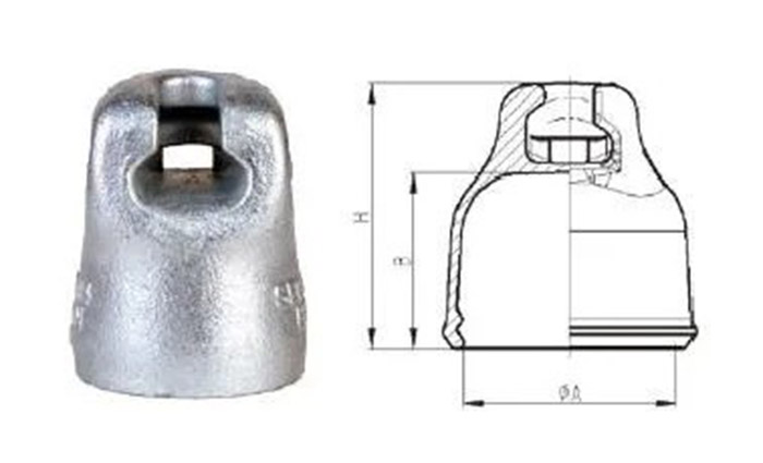 Socket Type Suspension Insulator Caps