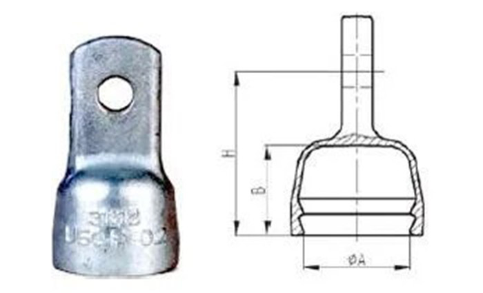 Tongue Type Suspension Insulator Caps