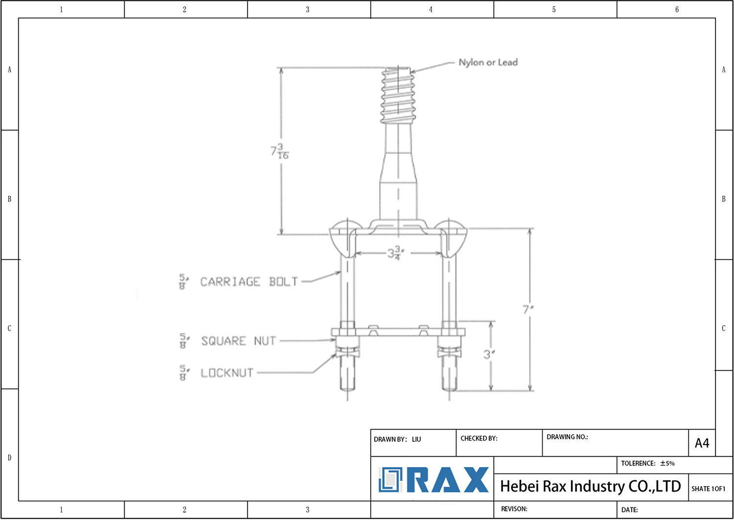 Gambar Pin Crossarm Tipe Penjepit