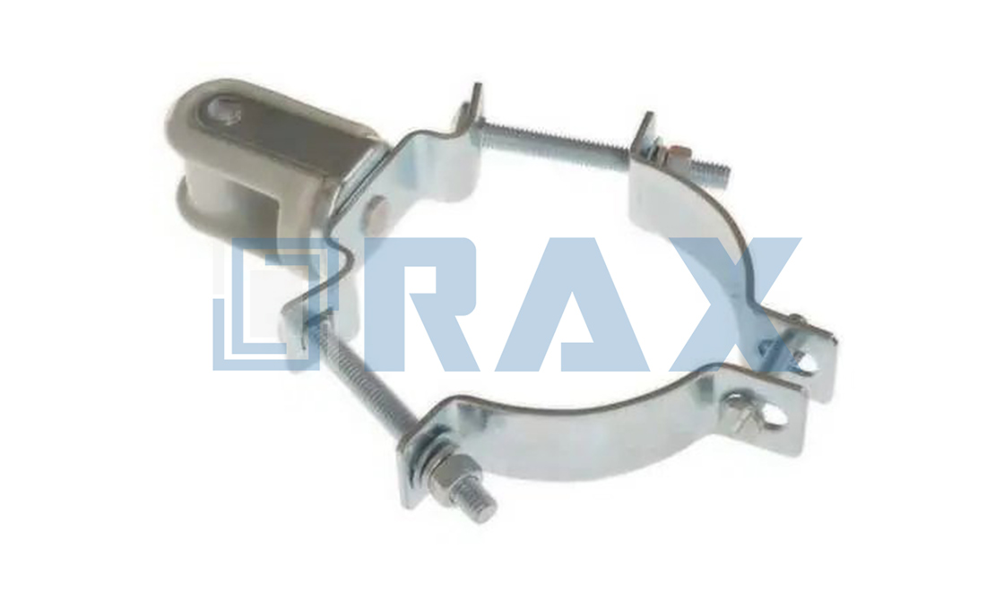 Porcelain Mast Mounted WireHolder